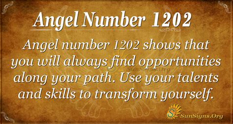 Angel Number 1202 